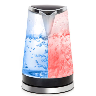 Tower LED Colour Changing Kettle – Black
